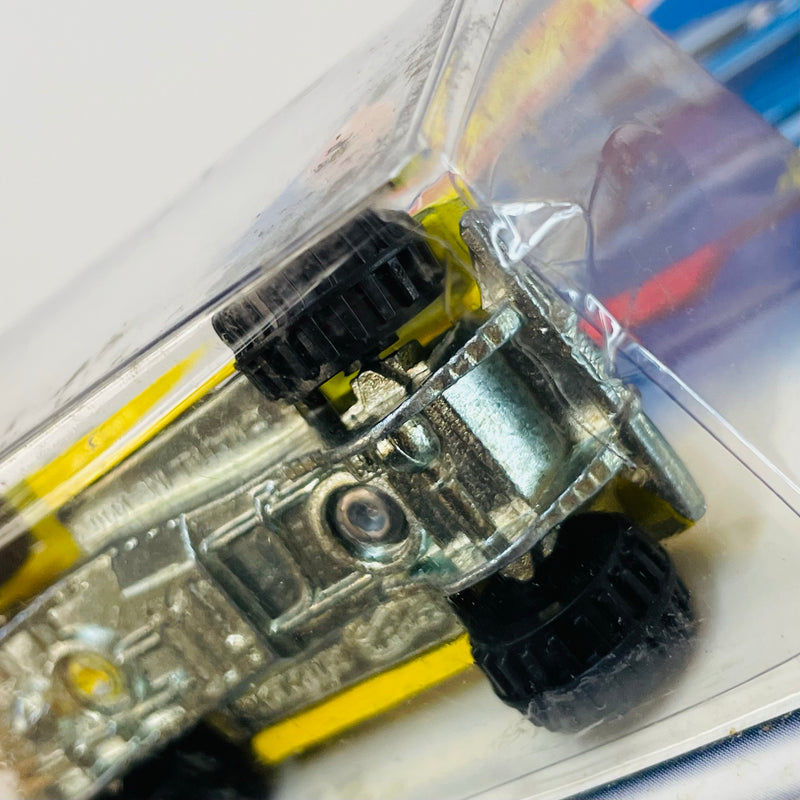 1999 Hot Wheels Roll Patrol Jeep CJ-7 1037 amarillo SB base ZAMAC