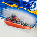 2001 Hot Wheels First Editions Outsider 030 naranja metálico LW base ZAMAC Primera Edición