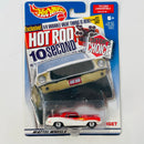 2000 Hot Wheels Editor's Choice Target Exclusive 70 Plymouth Barracuda Cuda Convertible naranja con blanco Llantas de Goma RR