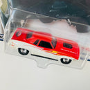 2000 Hot Wheels Editor's Choice Target Exclusive 70 Plymouth Barracuda Cuda Convertible naranja con blanco Llantas de Goma RR