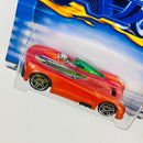 2001 Hot Wheels First Editions Monoposto 031 naranja metálico PR5 Primera Edición