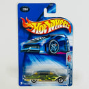 2004 Hot Wheels Pride Rides 1957 Cadillac Eldorado Brougham 201 verde con flamas 5SP