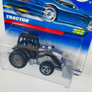 1998 Hot Wheels Tractor 795 negro CT con SB