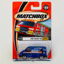 2002 Matchbox Hammer and Nails Ford Transit Van azul