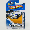 2012 Hot Wheels HW Main Street 69 Pontiac GTO Judge blanco policial 5SP
