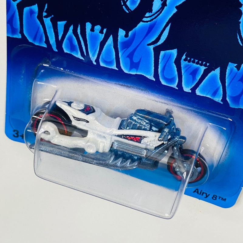 2006 Hot Wheels Walmart Exclusive Three Kings Car Airy 8 blanco MC3 base ZAMAC