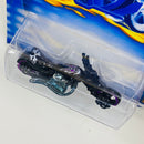 2001 Hot Wheels Skull & Crossbones Blast Lane 070 negro MC3 base ZAMAC