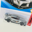 2026 Hot Wheels Then and Now 20 Toyota GR Supra plata metálico MC5