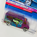 1999 Hot Wheels Street Art Series Ambulance morado metálico 3SP