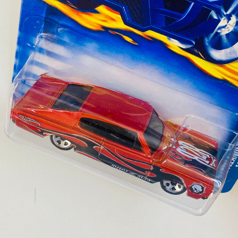 2003 Hot Wheels Wastelanders 1967 Dodge Charger naranja metálico 5SP