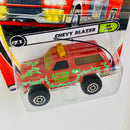 2000 Matchbox On Tour Chevy Blazer rojo