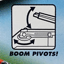 2002 Matchbox Airport Alarm Gloster Saro Airport Pumper naranja Bombero con Cañón de Agua y Escalera Móviles