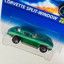 1996 Hot Wheels Corvette Split Window 447 verde metálico 7SP