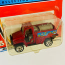 2002 Matchbox Hero City All Terrain Fire Tanker rojo Bombero Primera Edición