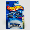 2004 Hot Wheels Tat Rods Ford 1932 121 azul metálico 5SP base ZAMAC
