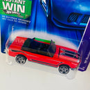 2006 Hot Wheels Motown Metal 65 Mustang Ford rojo PR5 base ZAMAC