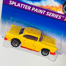 1996 Hot Wheels Splatter Paint Series 55 Chevy naranja 5SP - Juice Machine en Tarjeta