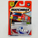 2002 Matchbox 50th Anniversary Rescue Rookies Ice Breaker rojo metálico Primera Edición con Apertura de Compuerta