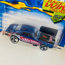 2002 Hot Wheels 67 Camaro 139 azul oscuro metálico 3SP base ZAMAC