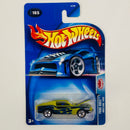 2004 Hot Wheels Pride Rides Ford Mustang 1968 165 verde metálico 5SP base ZAMAC