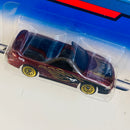 1999 Hot Wheels 96 Ford Mustang 1058 rojo metálico LW base ZAMAC