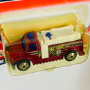 2003 Matchbox Hero City Highway Fire Pumper rojo Bombero Primera Edición