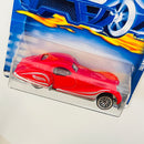 2001 Hot Wheels Talbot Lago 173 rojo LW base ZAMAC