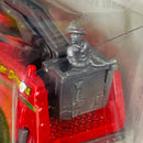 2002 Matchbox 50th Anniversary Rescue Rookies Bucket Fire Truck rojo Bombero con Canastilla Elevadora