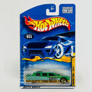 2001 Hot Wheels Turbo Taxi Limozeen 054 verde metálico SB
