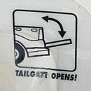 2002 Matchbox 50th Anniversary Great Outdoors Ford Explorer Sport Trac blanco con Apertura de Compuerta