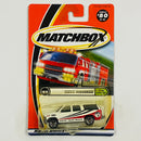 2000 Matchbox Snow Explorer Chevy Suburban blanco