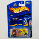 2003 Hot Wheels Final Run Ambulance 196 plata metálico 5SP Última Producción - Detalle Burbuja