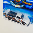 2005 Hot Wheels Faster Than Ever Pikes Peak Tacoma Toyota 137 blanco FTE