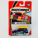 2002 Matchbox Weekend Cruisers Jeep Grand Cherokee morado metálico con Bote