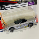 2002 Matchbox 50th Anniversary Style Champs 2000 Chevrolet Corvette plata metálico