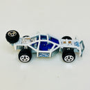 2007 Hot Wheels Easter Eggs-Treme 5 Pack Exclusive Roll Cage blanco 5SP base ZAMAC