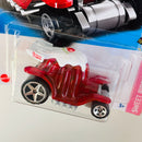 2023 Hot Wheels Sweet Rides Dessert Drifter rojo transparente 5SP Primera Edición