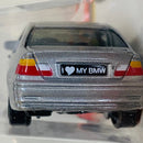 2000 Matchbox Worldwide Wheels BMW 3 Series Coupe plata metálico Primera Edición - Detalle Burbuja