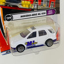 2002 Matchbox 50th Anniversary Cool Dudes Mercedes Benz ML 430 blanco