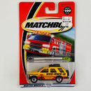 2000 Matchbox On The Road Again Isuzu Rodeo amarillo