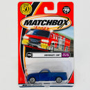 2002 Matchbox CHASE de Edición Limitada 1/10,000 50th Anniversary Kids Cars of the Year Chevrolet SSR azul metálico Primera Edición