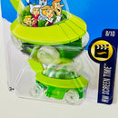 2017 Hot Wheels Screen Time Los Supersónicos The Jetsons Capsule Car verde PR5