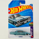 2026 Hot Wheels Layin Low 64 Impala Chevrolet celeste metálico 5SP - Básico del STH