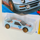2025 Hot Wheels Peak Pursuit GULF Ford RS200 celeste 10SP - Básico del STH