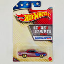 2020 Hot Wheels Walmart Exclusive Stars & Stripes 68 Plymouth Barracuda Super Stock Hemi rojo metálico 5SP