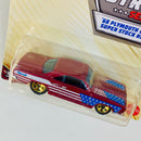 2020 Hot Wheels Walmart Exclusive Stars & Stripes 68 Plymouth Barracuda Super Stock Hemi rojo metálico 5SP