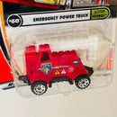 2002 Matchbox CHASE de Edición Limitada 1/10,000 50th Anniversary Rescue Rookies Emergency Power Truck rojo Primera Edición con Torre Elevable