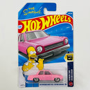 2026 Hot Wheels Screen Time The Simpsons Family Car rosado RSW