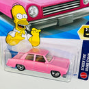 2026 Hot Wheels Screen Time The Simpsons Family Car rosado RSW
