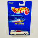 1991 Hot Wheels 59 Cadillac 154 blanco WW Primera Edición